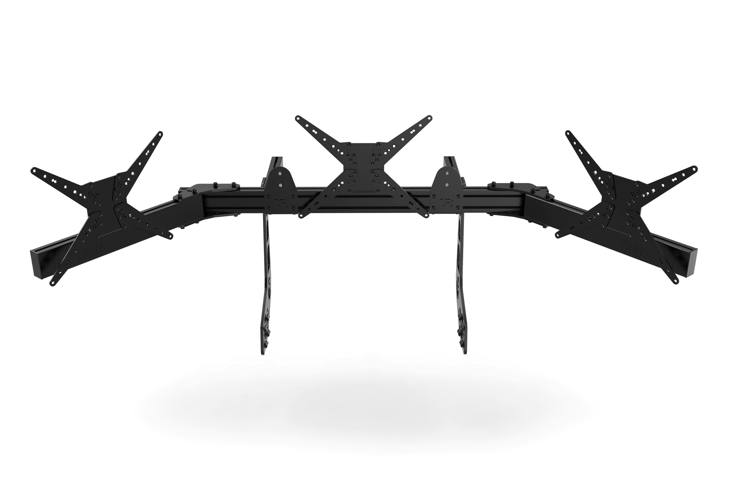 Large Cockpit-Mounted Triple Monitor Mount - 1200mm / 47.25" Wide - Image 6