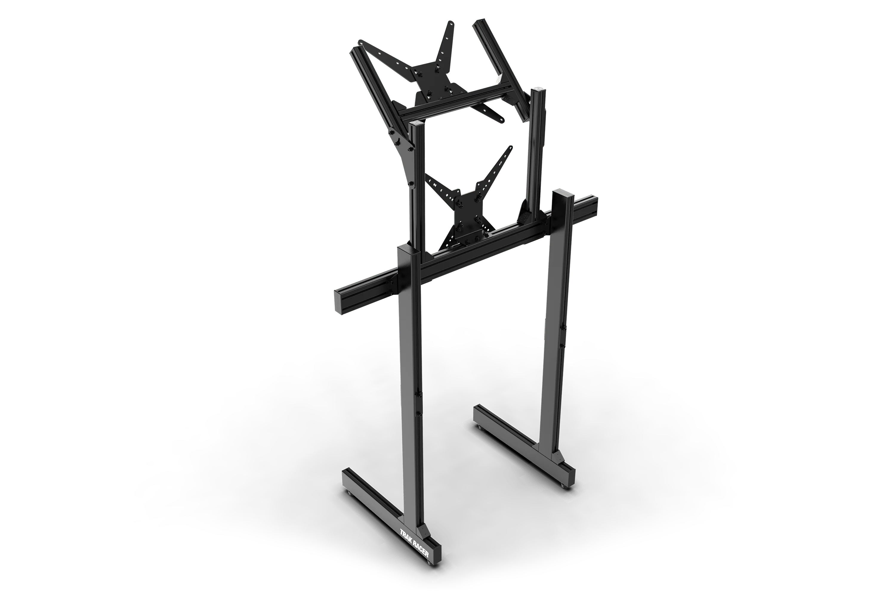 Large Freestanding Dual Monitor Stand - 1200mm / 47.25" Wide - Image 4