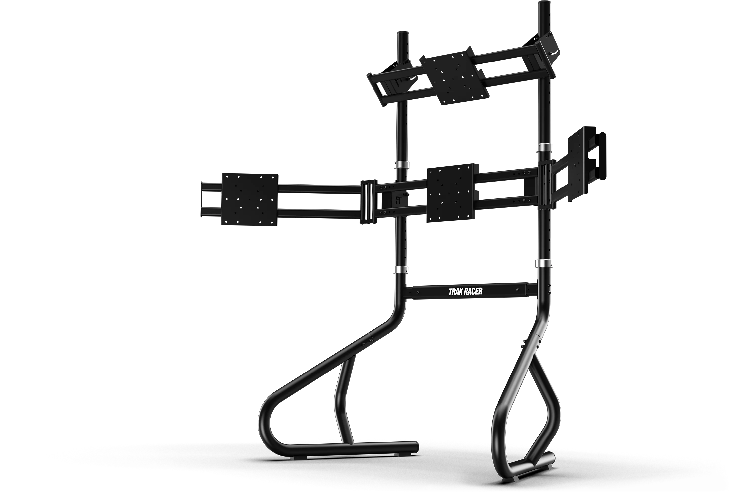 Large Freestanding Quad Monitor Stand - up to 45" Displays - Image 2
