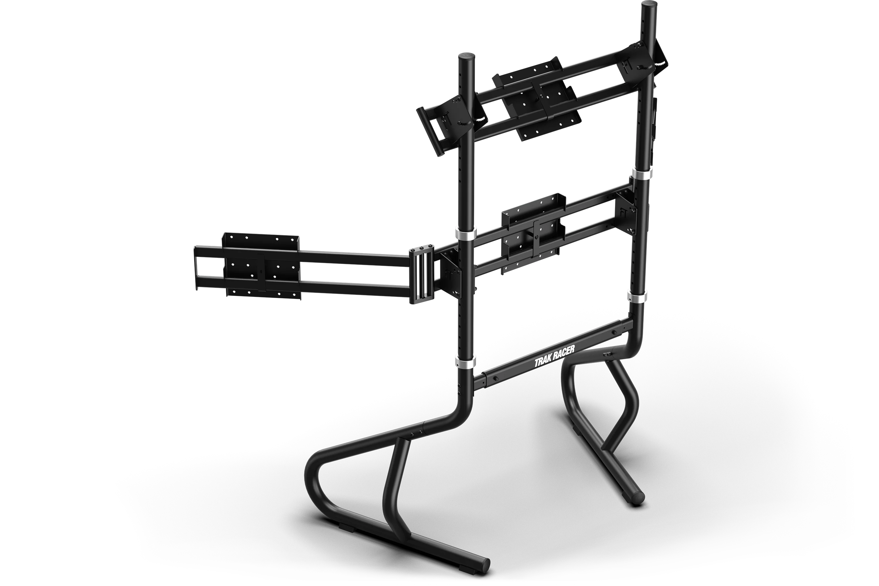 Large Freestanding Quad Monitor Stand - up to 45" Displays - Image 3