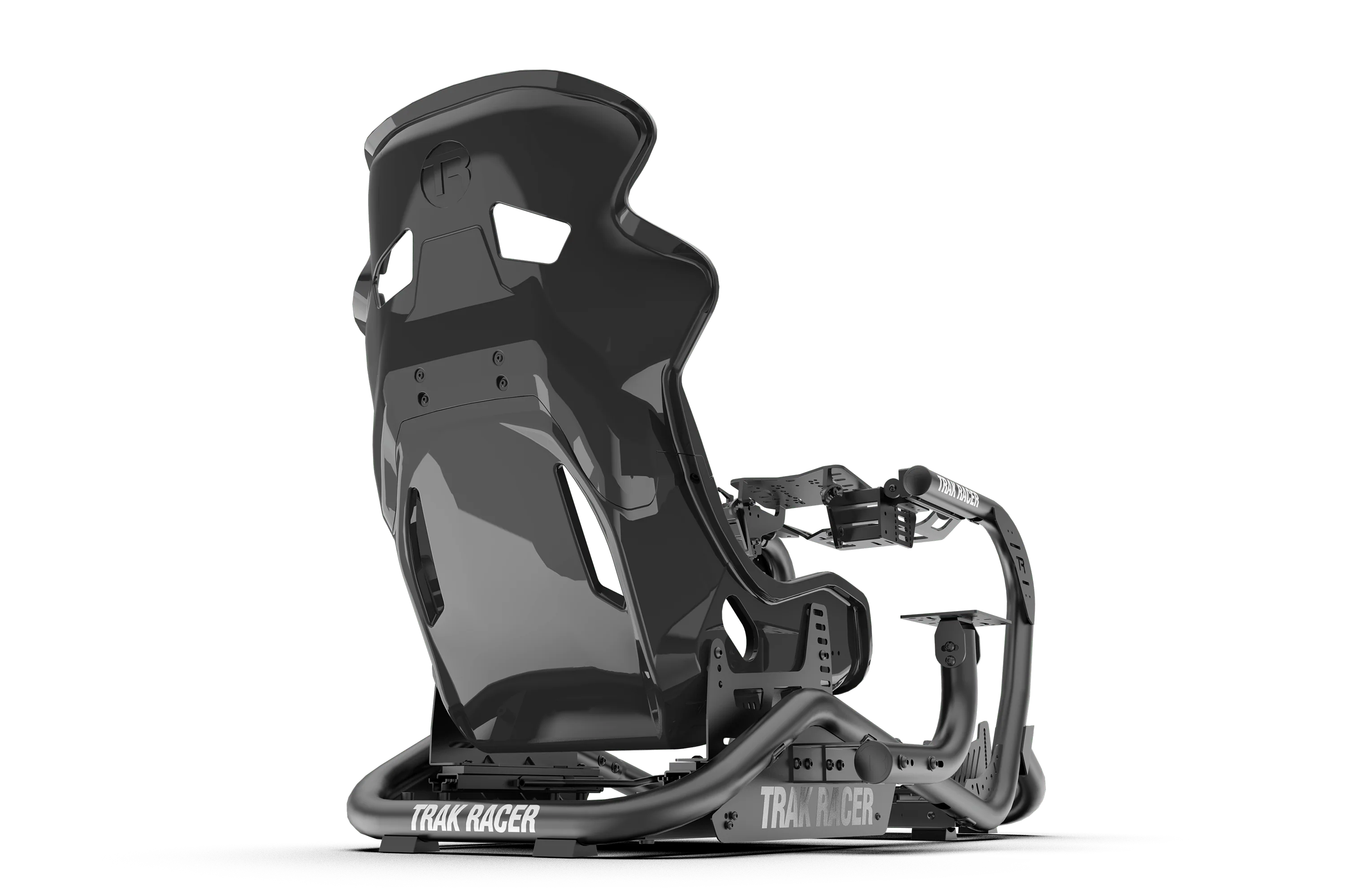TR Series Fibreglass GT Sim Racing Seat — High Gloss Black - Image 5
