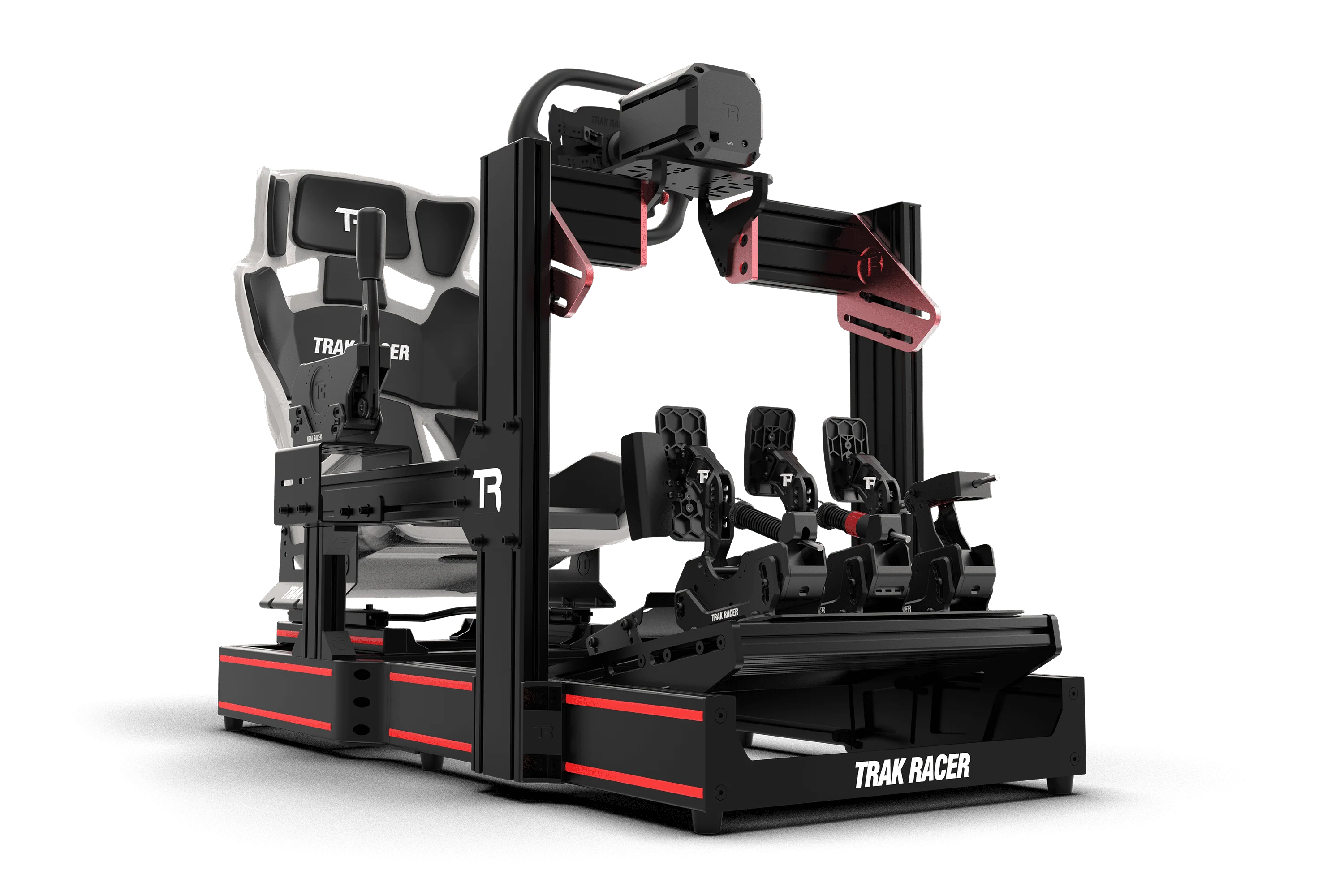 TR Series Fibreglass GT Sim Racing Seat — High Gloss Grey - Image 12