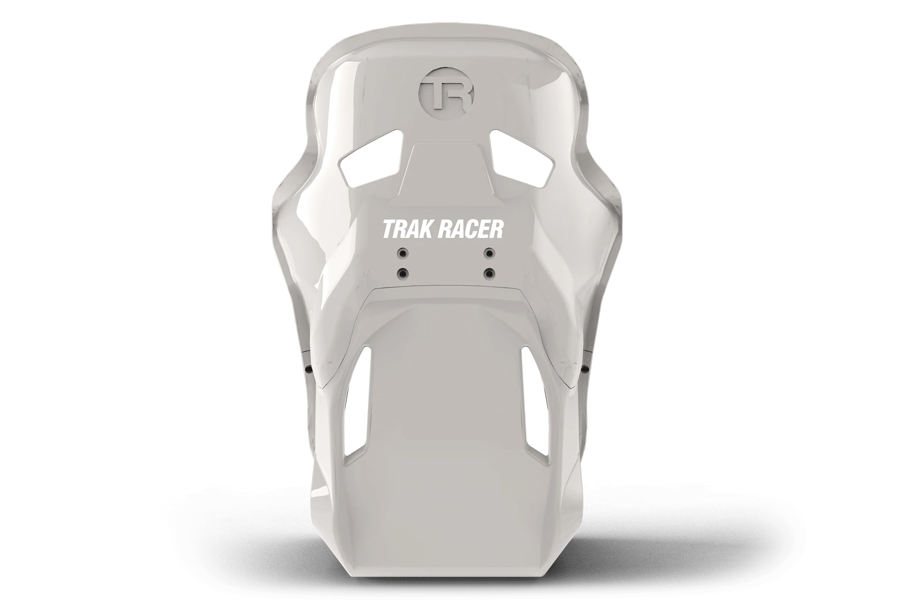 TR Series Fibreglass GT Sim Racing Seat — High Gloss Grey - Image 3