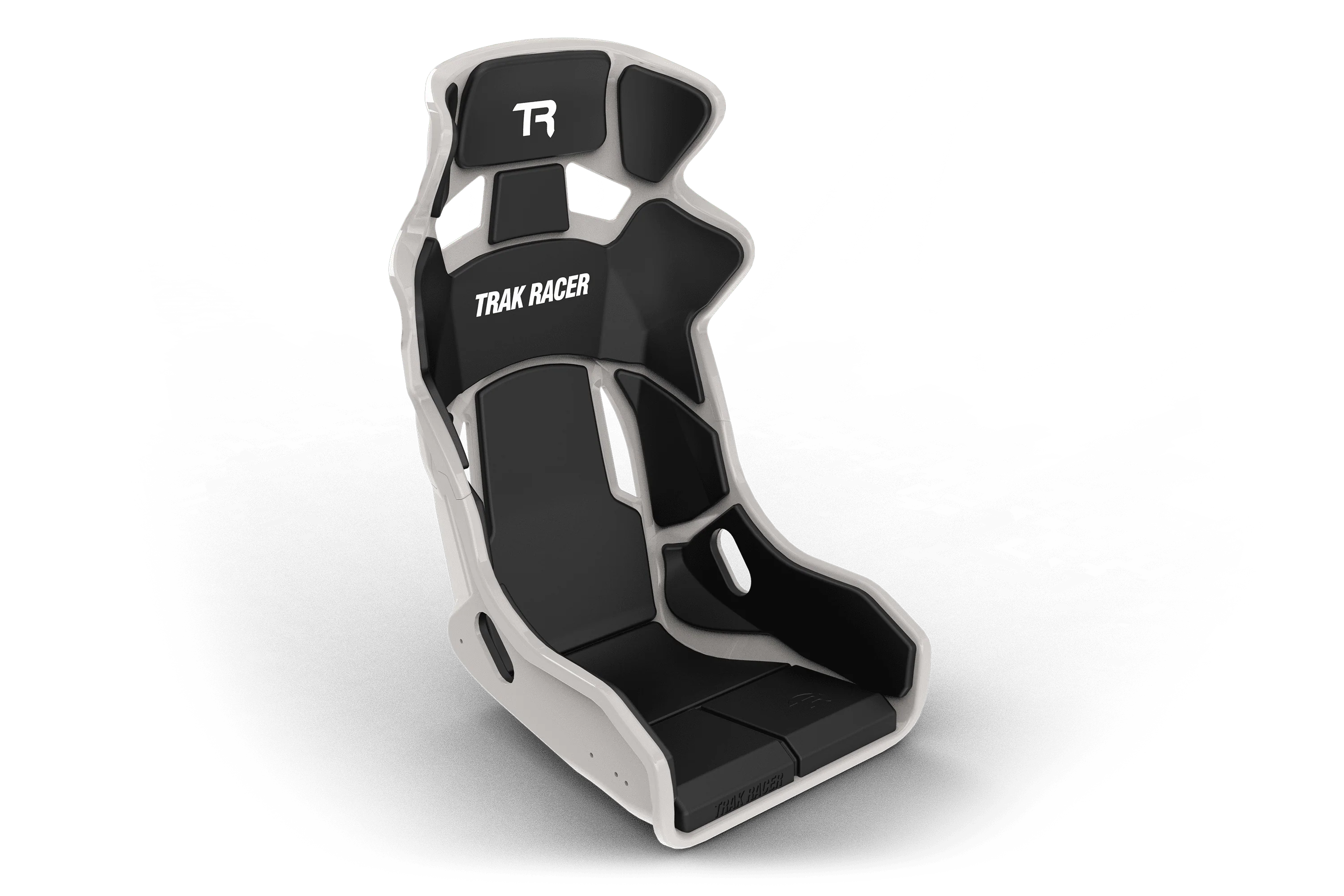 TR Series Fibreglass GT Sim Racing Seat — High Gloss Grey - Image 4