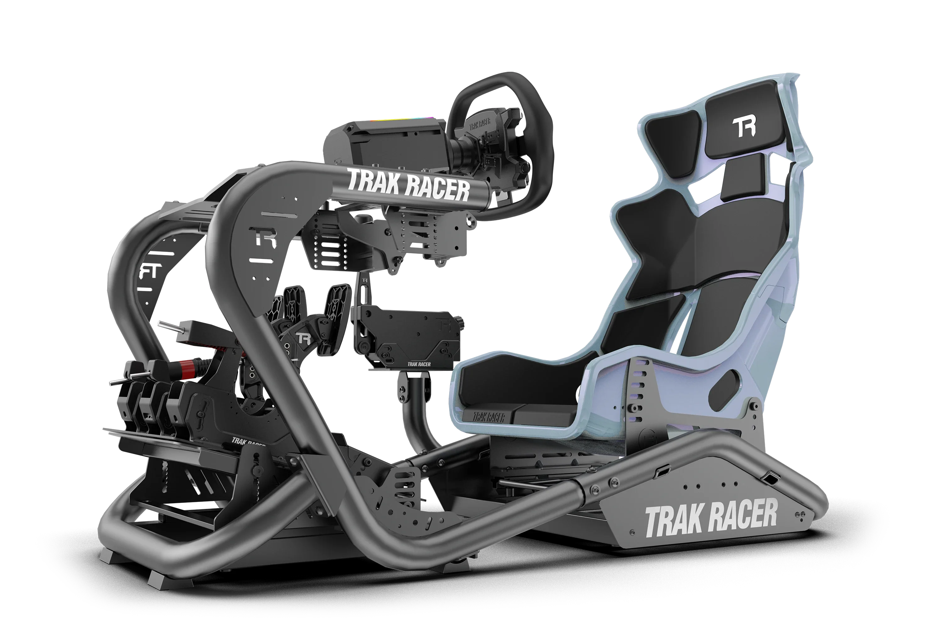 TR Series Fibreglass GT Sim Racing Seat — Pearlescent Colour-Shift Finish - Image 8