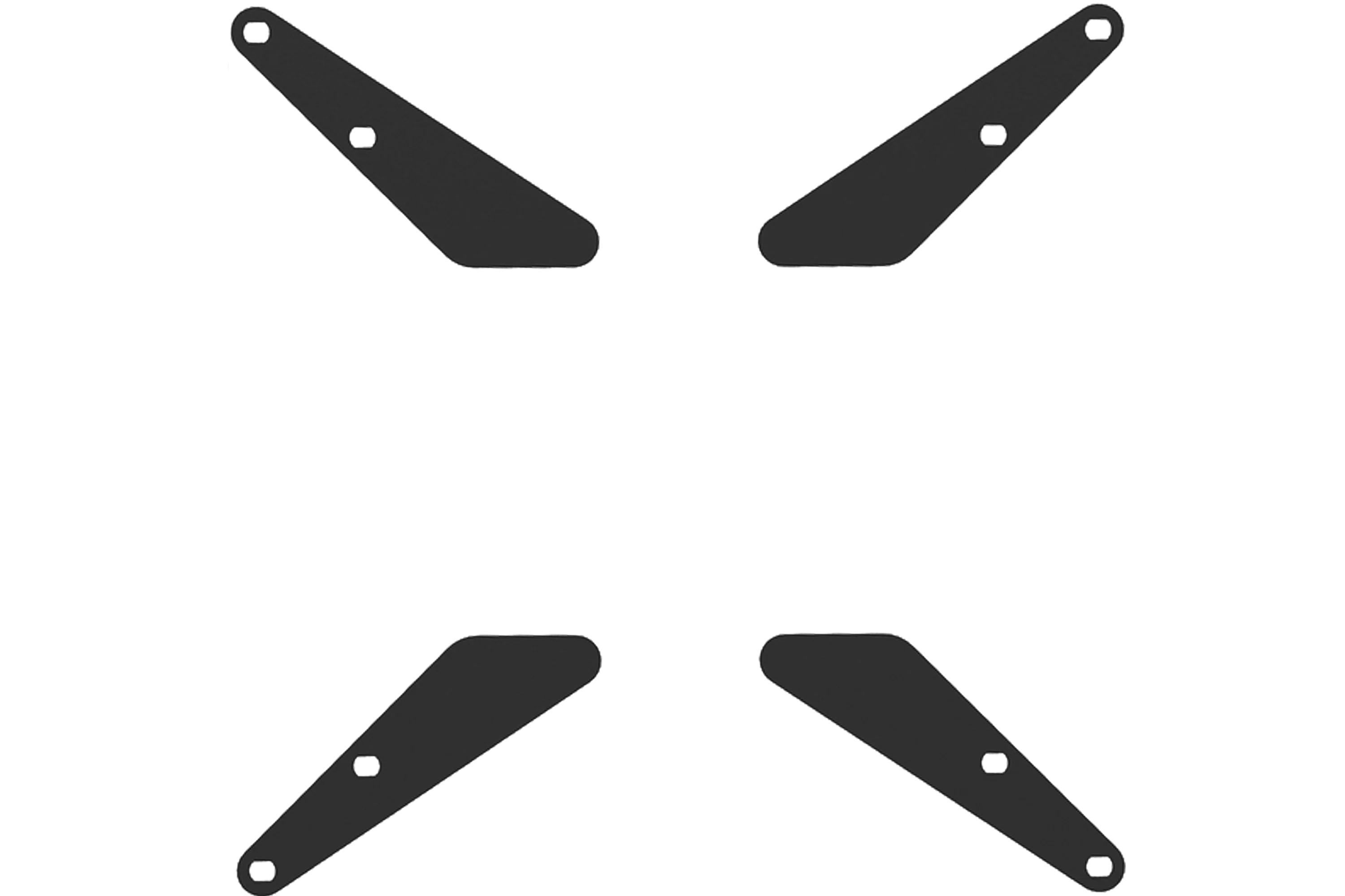 Set of 3 - Monitor Stand Brackets for TVs/Large Monitors
