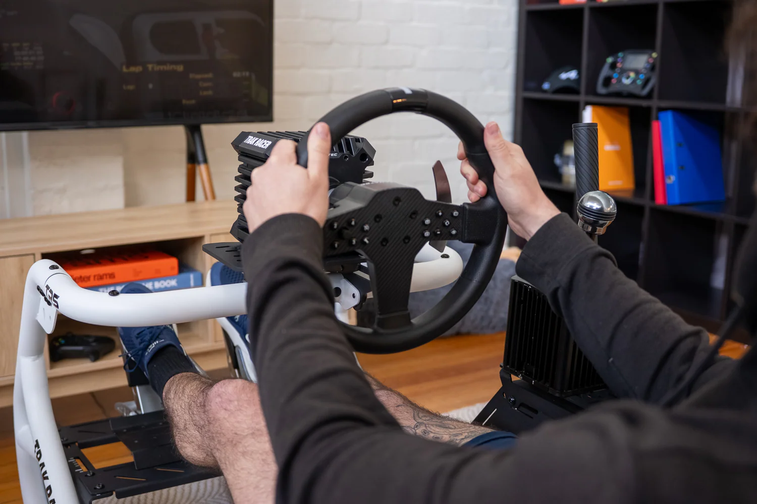 TR5 Hybrid Racing Simulator with Shifter & Handbrake Mount - Image 7
