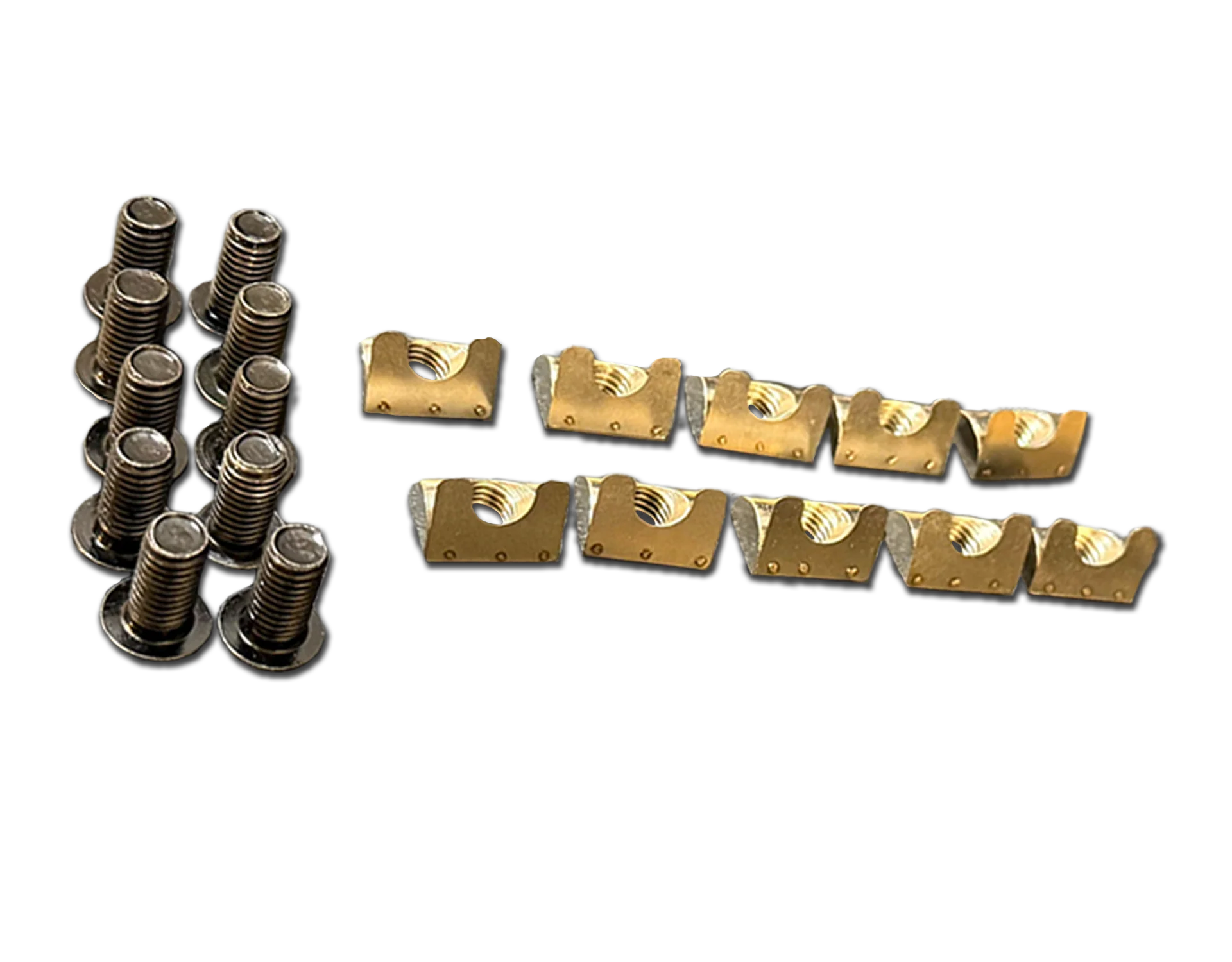 Screw and Nut for 8mm T-Slot - Set of 10