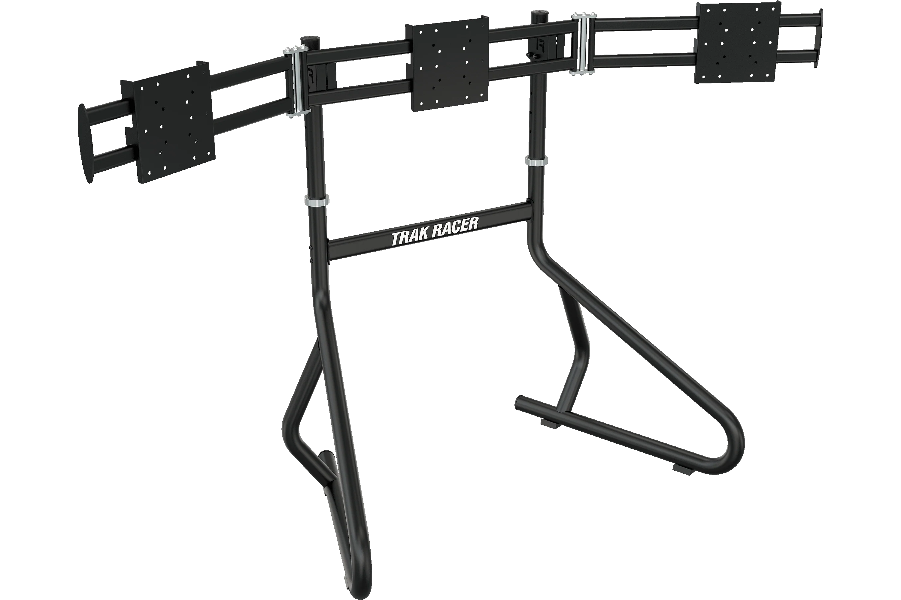 Large Freestanding Triple Monitor Stand - 30" to 45" Displays - Image 5